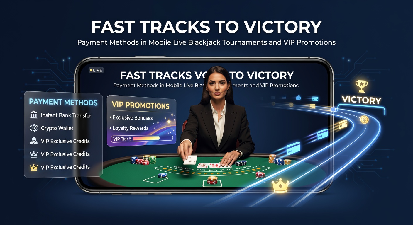 Close-up of VIP blackjack promotion interface on a tablet, showing instant cashback rewards tied to a fast e-wallet withdrawal and tournament entry button