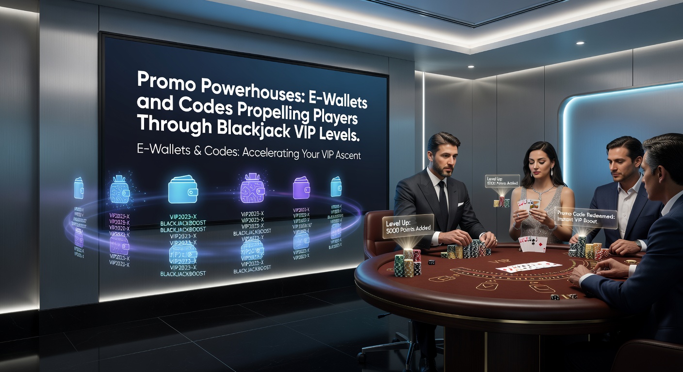 Close-up of a smartphone screen displaying e-wallet deposit confirmation alongside a promo code entry field and rising VIP progress bar during a blackjack hand