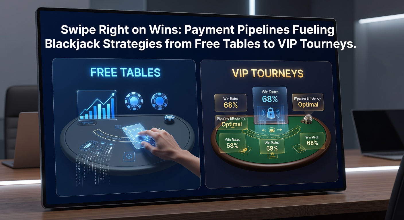 High-roller VIP blackjack tournament scene with glowing payment icons overlay, highlighting fast transaction flows