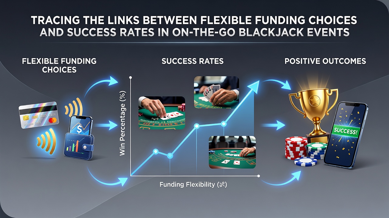 Live dealer blackjack session on mobile with funding options highlighted during tournament play