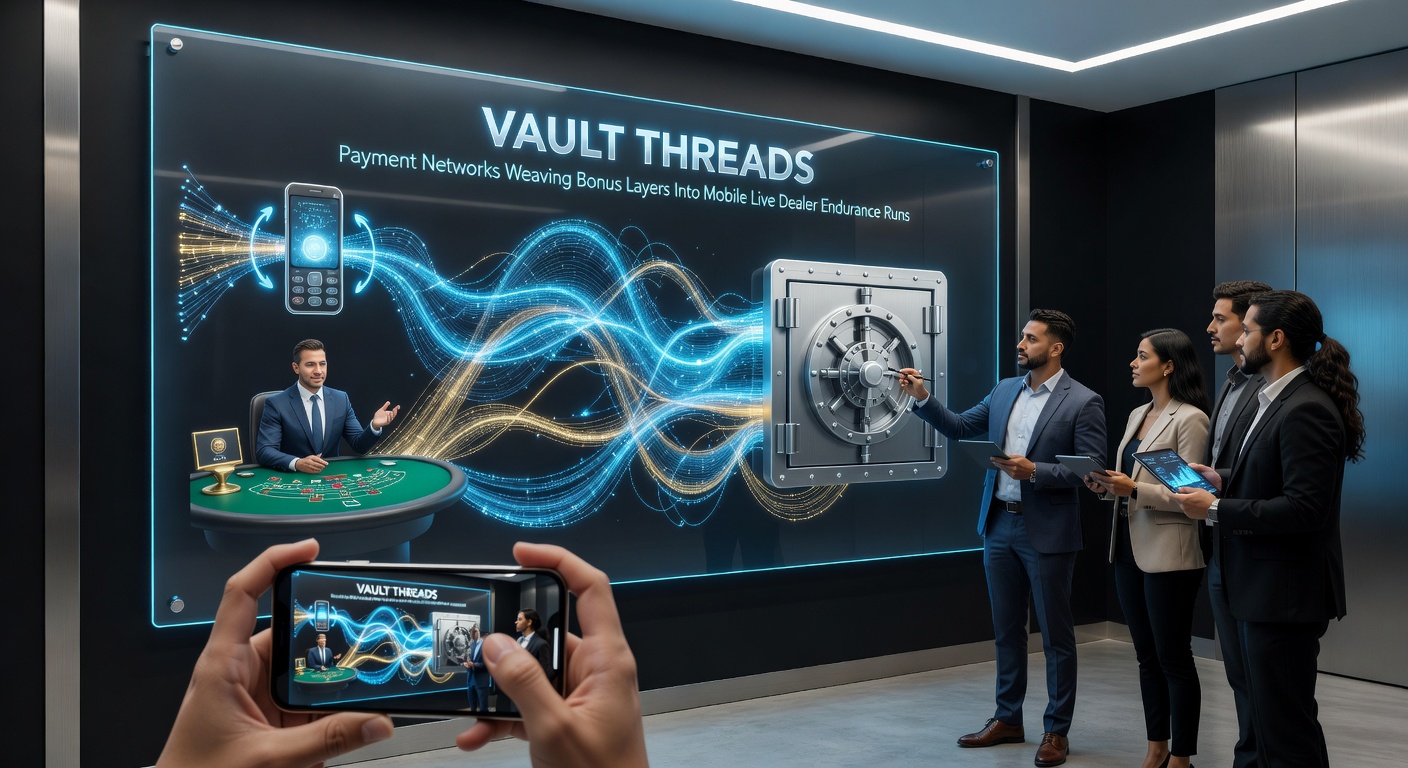 Mobile live dealer endurance run interface showing integrated payment threads and bonus layers activating during extended blackjack sessions